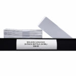ZipMaster Grow -  Labels and Signage Label Backers <br> White <br> 1 1/3″ H x 4″ W