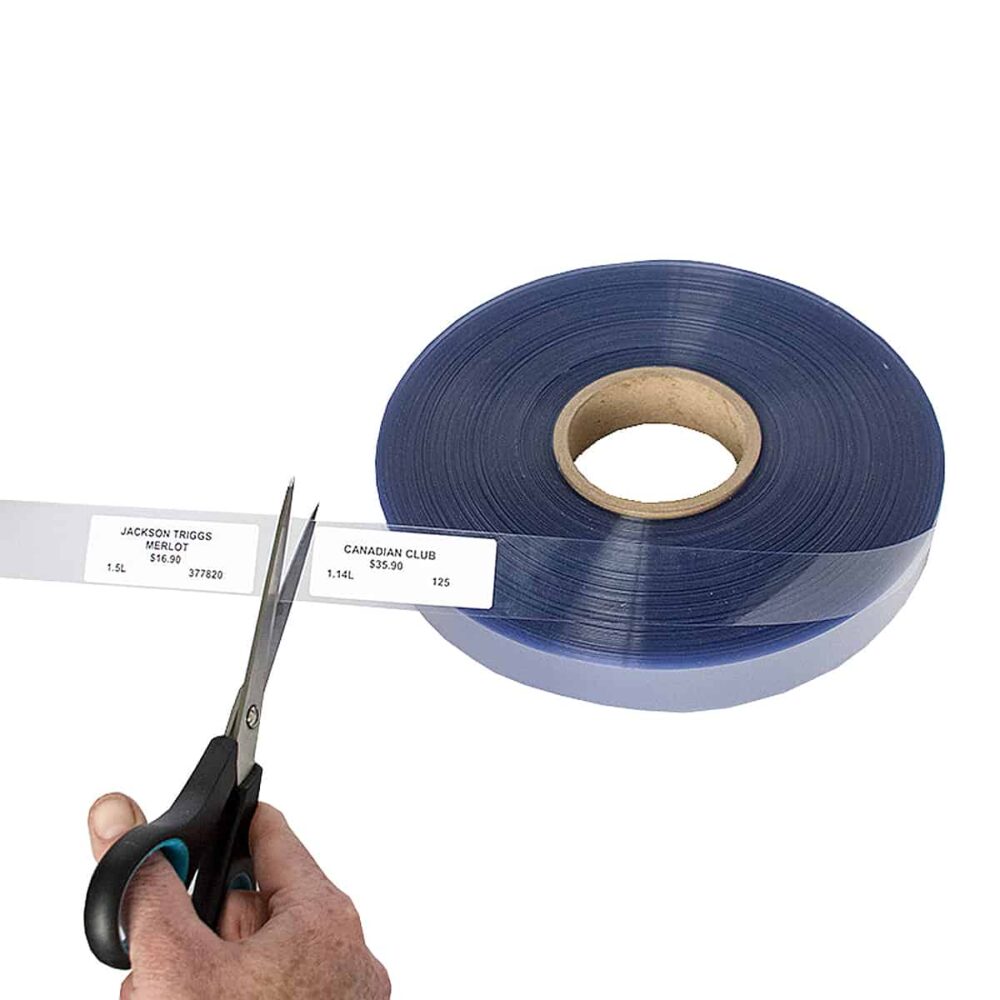 ZipMaster Grow -  Labels and Signage Label Backer Rolls <br> Clear <br> 1.25″ H x 500′