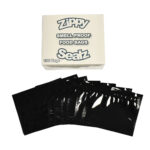 ZipMaster Grow -  Retail Bags Zippy Sealz Smell Proof Mylar Bags-100 Medium Black Bags