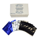 ZipMaster Grow -  Retail Bags Zippy Sealz Smell Proof Mylar Bags-150 Medium Bags, Black, Blue & Silver