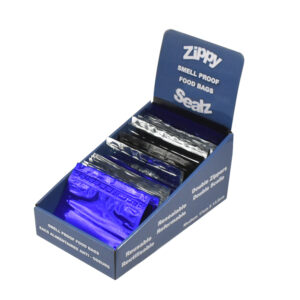 ZipMaster Grow -  Retail Accessories Zippy Sealz Smell Proof Retail Bags-150 Medium with Display Box