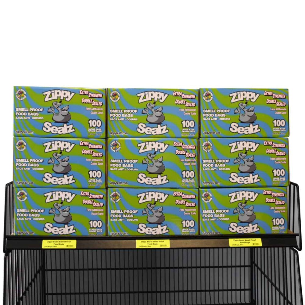 ZipMaster Grow -  Labels and Signage Sticker Labels <br> Neon Yellow <br> 4″ x 1″