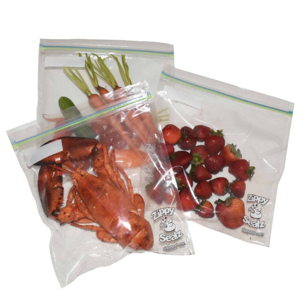 ZipMaster Grow -  Zippy Sealz Smell Proof 1/2 Lb. Food Bags Zippy Sealz Smell Proof Food Bags Cartons. 6 Boxes of 100 Bags/Box.