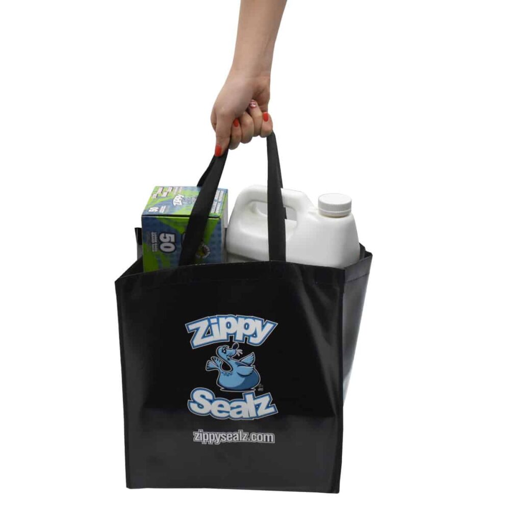 ZipMaster Grow -  Retail Bags Reusable Shopping Bags – Zippy Sealz Extra Large