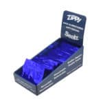 ZipMaster Grow -  Retail Accessories Zippy Sealz Smell Proof Mylar Bags-100 Medium Blue Bags with French Displayer Box