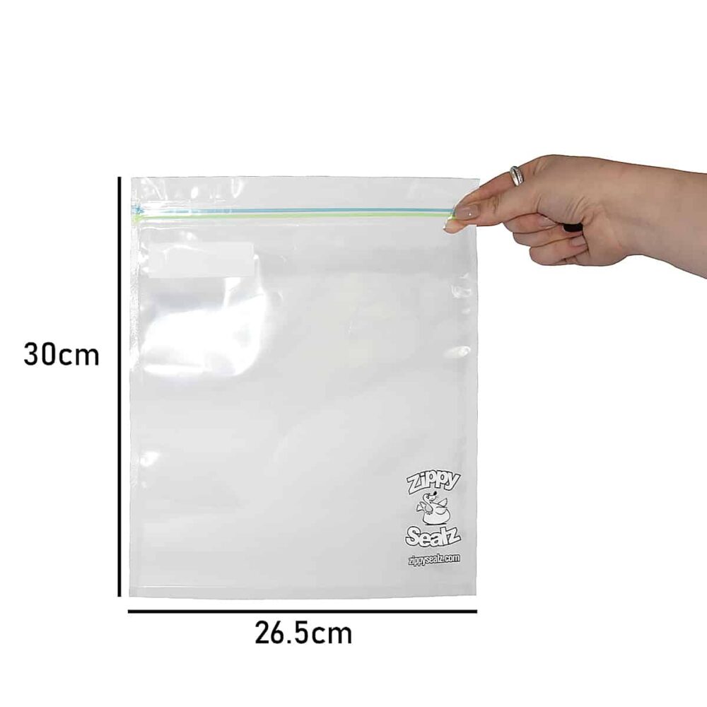 ZipMaster Grow -  Zippy Sealz Smell Proof 1/2 Lb. Food Bags Zippy Sealz Smell Proof 1/2 Lb Food Bags <br> 50 Bags/Box