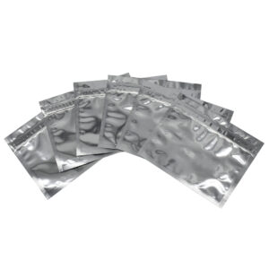 ZipMaster Grow -  Zippy Sealz Smell Proof Sample & Testing Mylar Bags Zippy Sealz Sample & Testing Bags-Medium Silver Bags