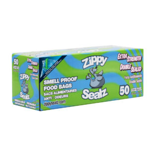 ZipMaster Grow -  Zippy Sealz Smell Proof 1/2 Lb. Food Bags Zippy Sealz Smell Proof 1/2 Lb. Food Bags 50 Bags/Box
