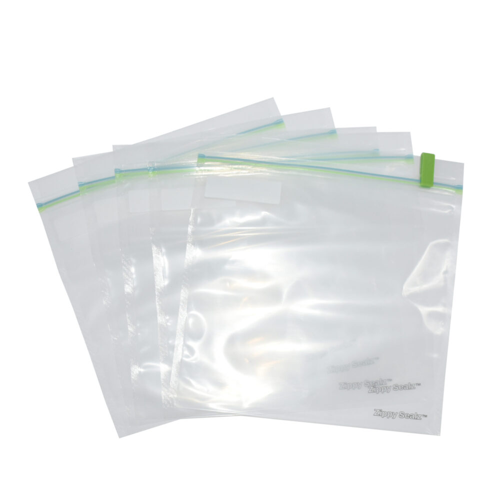 ZipMaster Grow -  Zippy Sealz Smell Proof 1/2 Lb. Food Bags Zippy Sealz Smell Proof 1/2 Lb Food Bags <br> No Cartoon 50 Bags/Box