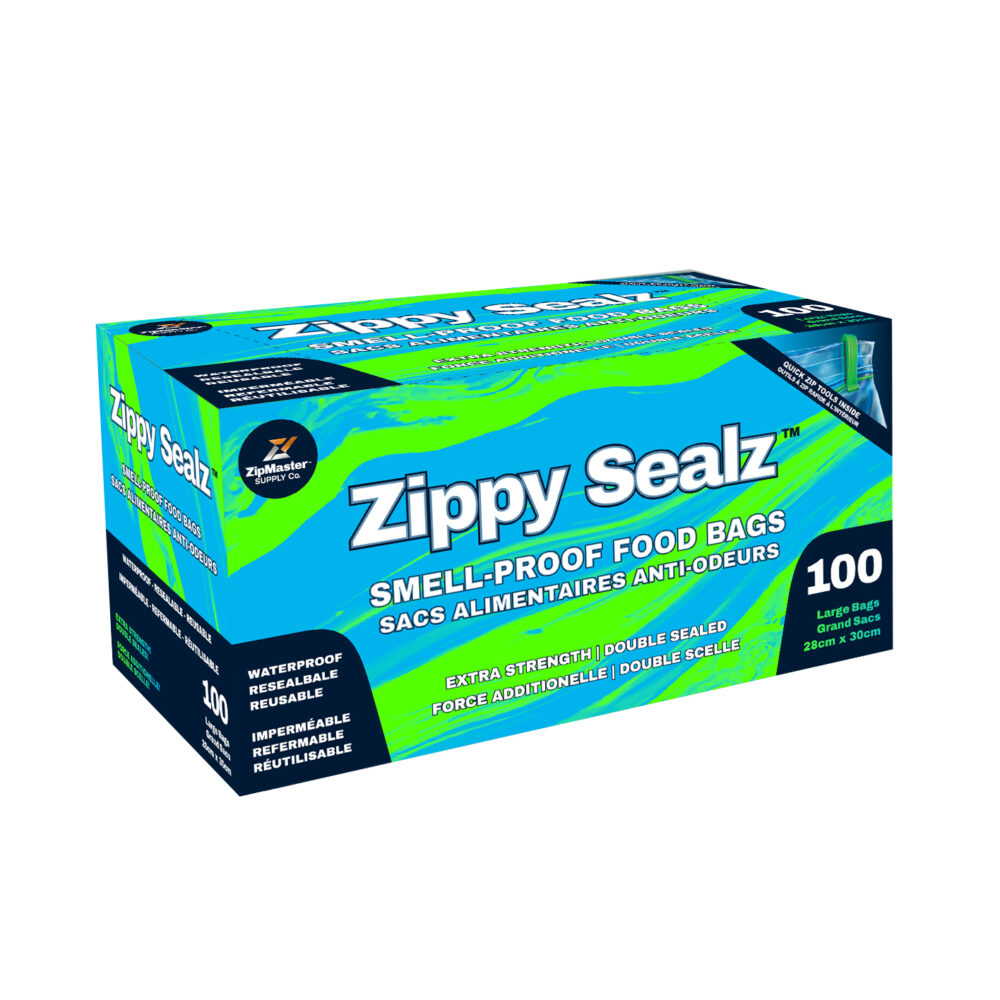 Zippy Sealz Smell Proof Food Bags